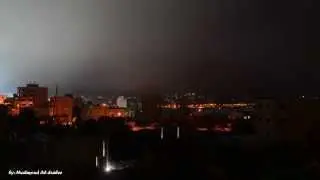 Lights in the Dark  -  Time Lapse Dura Palestine