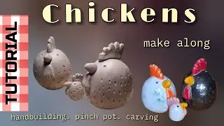 # 36 👐🏻Tutorial. Chickens for Spring. Easy to make.