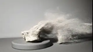 Maya - Basic Particle Dissolve Result