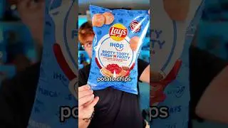 Trying Strawberry Pancake Potato Chips?!