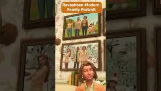 the sims 4 mods must haves || modern family portraits #sims4 #gaming #shorts #thesims4