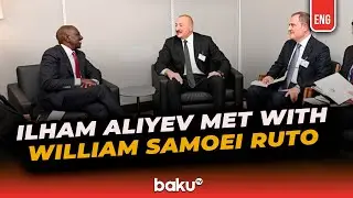 President of Azerbaijan Ilham Aliyev Met with President of Kenya at UN Headquarters&nbsp;in&nbsp;New&nbsp;York