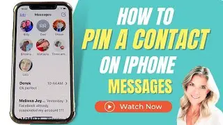 Как закрепить контакт на iPhone 📍