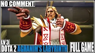 Dota 2 Aghanim's Labyrinth Lv 3 , OmniKnight, Full Game, No Comments.