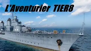 WOWS  L'Aventurier World of Warships #worldofwarships #wows #premuim #replay