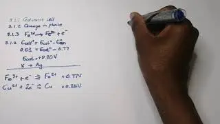Chemistry | Electrochemistry | Galvanic Cell | Revision