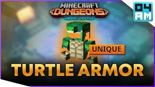 NIMBLE TURTLE ARMOR Full Guide & Where To Get It in Minecraft Dungeons Hidden Depths DLC