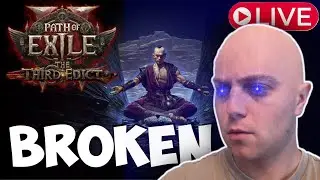 [🔴LIVE ] ULTIMATE End Game ICE STRIKE Invoker Monk Build - T15 Map Push (PoE2 Rise of the Abyssal)