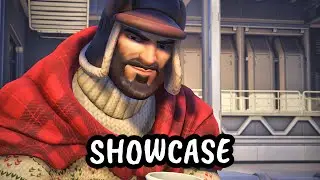 NEW Cozy Cassidy Skin Showcase || Overwatch 2