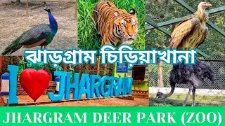 JHARGRAM MINI ZOO ||  JUNGLEMAHAL ZOOLOGICAL PARK || JHARGRAM DEER PARK ||JHARGRAM TOUR
