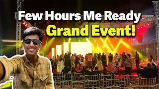 Shaadi Ka Grand Setup | DJ, Lights & Stage Full Preparation 💥 | Supreme Sound Jaora |rohitsupremvlog
