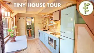 *One of a Kind* Tiny House Built with Special Interior Details & Design &ndash; FULL TOUR
