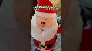 Christmas Blowup Light Out?? DO NOT throw it out!#diy #diytips #christmas #christmasdecor