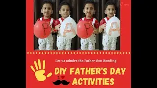 [DIY Father's Day Activities] | Father's day card Ideas | Fathers Day gift ideas | Crafts for kids