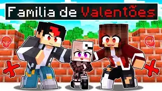 LAYSA foi ADOTADA pela FAMÍLIA DE VALENTÕES no MINECRAFT!