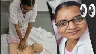 A day in a life of nursing students!KGMU Nursing students life!B.sc nursing college life.