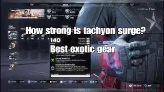 Marvel's Avengers -Best exotic/Insane perk(How strong is tachyon surge)
