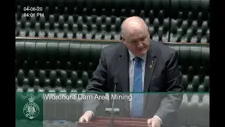 The 2020 Parliamentary debate on the petition to stop coal mining under Woronora Reservoir
