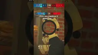 POV you masterd 0 deadzone #shorts #siege