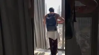 Dubai Paramount hotel sky pool view apartments room tour#dubai#travel #trendingshorts #shortsfeed #b