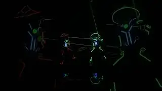 Imagine you walk into a club and see this 🤣🏃&zwj;♂️ #lasershow #laser