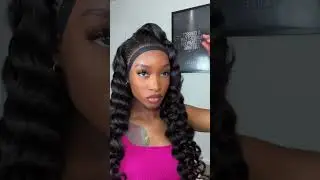 Loose Wave Wig Quick and Easy Install😍#beluckhair #foryou #hairstyle #wigstyling #wigstylist #wig