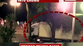 Screams, flying debris as truck hits Nice crowd
