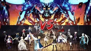 【FGO】 ORT Raid using only Saberfaces