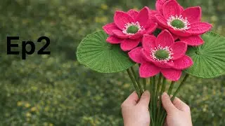 How to make lotus leave tutorial step bye  step #Beginner Friendly 