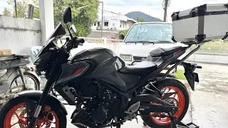 YAMAHA MT25 MonoRack And Box Install