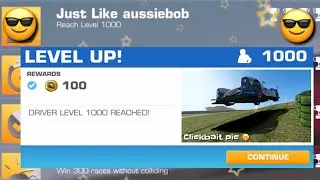 Level 1000 reached “aussiebob”