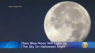 A Rare Blue Moon Will Light Up The Sky On Halloween