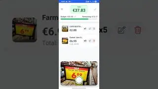 Cartculator - Avoid Overspending. Scan price with camera, auto-sum your cart, set a budget.