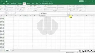 Create DropDown List in Excel Cells || #WamCode