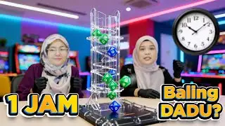 We Rolled Dice for 1 Hour Non-Stop! | Testing Gamegenic Dice Tower Before Kerusi Berapi Live!