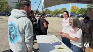 Kajy Law Firm distributes 100 free car seats to metro Detroit families