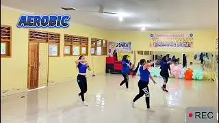 AEROBIC 1X8 BANJIR KERINGAT 💙🔥
