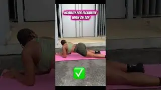 How to be flexible when you are on top #gym #exercise #hips #views #viral #fitness