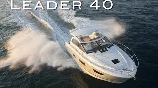 Leader 40 Powerboat Built By Jeanneau Yachts in France By: Ian Van Tuyl