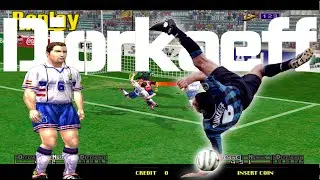 France No.6  Djorkaeff virtuastriker2 | virtuastriker | sega | retrogaming | virtuastriker 2