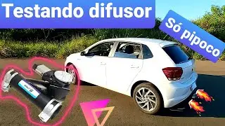 Testando DIFUSOR no POLO TSI, só pipoco