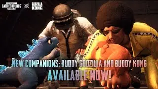 PUBG MOBILE MEET BUDDY GODZILLA AND KONG!
