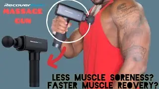 RECOVERFUN PLUS MASSAGE GUN Product Review | LESS SORENESS & FASTER MUSCLE RECOVERY (Does it work?)