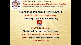 WPM FYEE 18 10 2 Workshop Tools and Job Drawing