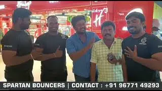 ##Comedy actor##💐BALA SARAVANAN💐 with💪 SPARTAN BOUNCERS💪