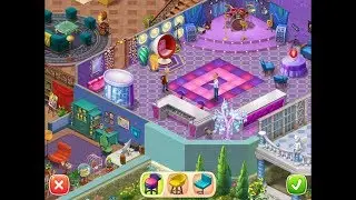 Homescapes Party Room Day 5 Completed