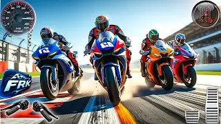 Android Gameplay on Impossible Tracks Real Bike Racing Simulator Android | HD Motorcycle Gameplay