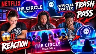 TRASH OR PASS-THE CIRCLE SEASON 2 | OFFICIAL TRAILER | NETFLIX REACTION
