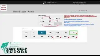TalentQ Korn Ferry Elements Logical Practise Question 5 - Non-Verbal Reasoning Psychometric Test