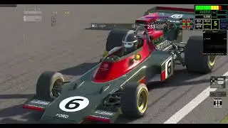MRC - Practice at Watkins Glen Boot Classic - Lotus 72D